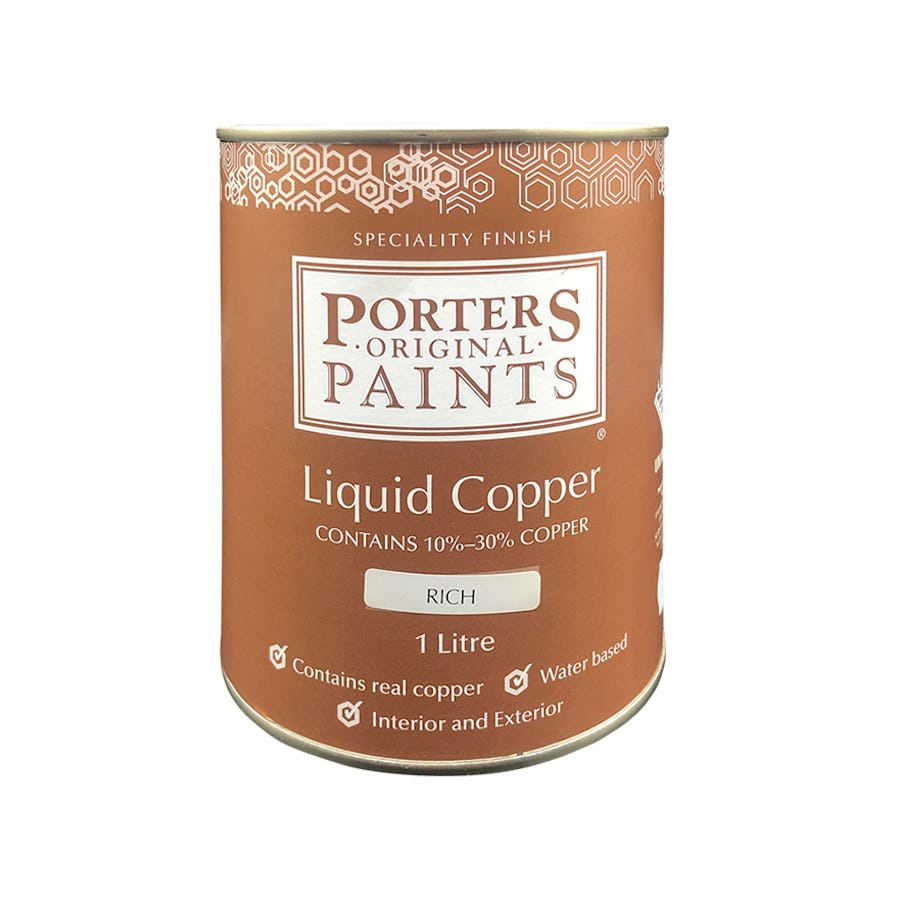 Porter's Paints Liquid Copper 1L